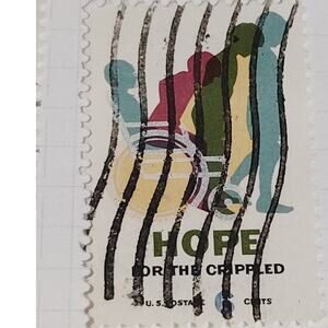 1969 Scott #1385 – 6¢ Hope for the Crippled / Easter Seals – Canceled